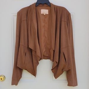 Gibson Latimer XL Faux Suede Blazer Jacket